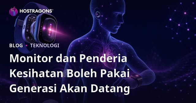 Monitor dan Penderia Kesihatan Boleh Pakai Generasi Akan Datang