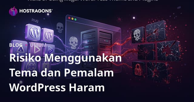 Risiko Menggunakan Tema dan Pemalam WordPress Haram