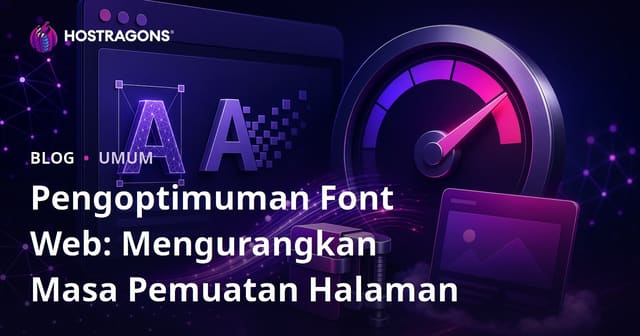 Pengoptimuman Font Web: Mengurangkan Masa Muat Halaman