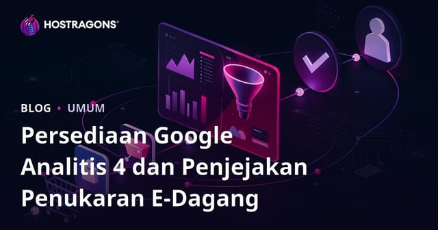 Pemasangan Google Analytics 4 dan Penjejakan Penukaran E-Dagang