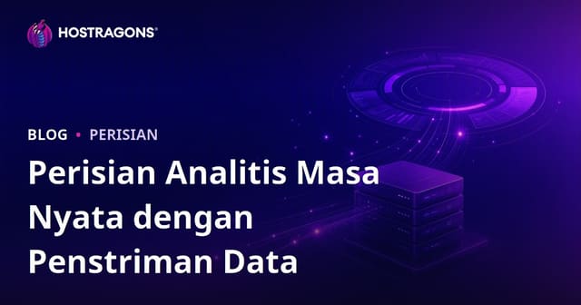 Perisian Analitis Masa Nyata dengan Penstriman Data