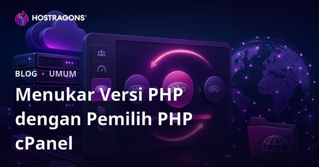 Menukar Versi PHP dengan Pemilih PHP cPanel