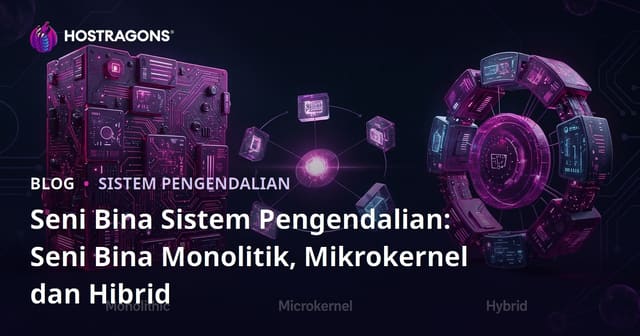 Seni Bina Sistem Pengendalian: Seni Bina Monolitik, Mikrokernel dan Hibrid