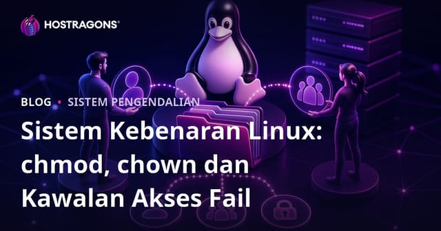 Sistem Kebenaran Linux: chmod, chown dan Kawalan Akses Fail