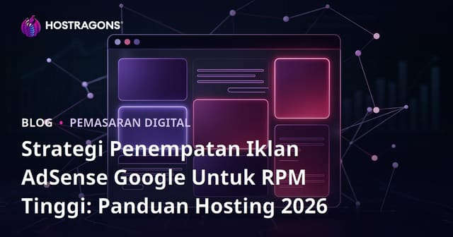 Strategi Penempatan Iklan AdSense Google Untuk RPM Tinggi: Panduan Hosting 2026