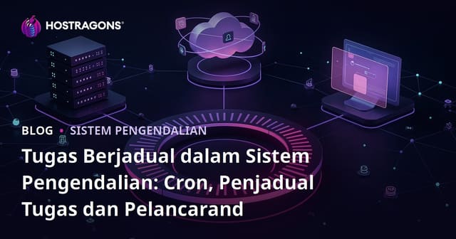 Tugas Berjadual dalam Sistem Pengendalian: Cron, Penjadual Tugas dan Pelancarand