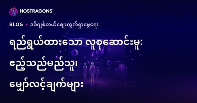 ပစ်မှတ်ပရိသတ် ဆန်းစစ်ခြင်း- သင့်ဆိုက်သို့ လာရောက်သူသည် မည်သူဖြစ်ပြီး ဘာကို လိုချင်သနည်း။