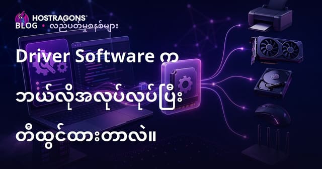 Driver Software မည်သည်ပုံစံဖြင့် ဝင်မယူ၊ အရေးပါမှုနှင့် တိုးတက်မှုနည်းလမ်းများ
