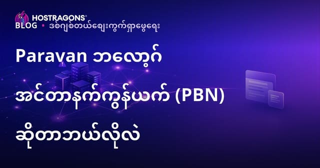 Paravan Blog Network (PBN) ဆိုတာဘာလဲ? အန္တရာယ်များနှင့် ဘယ်လို SEO အကျိုးသက်ရောက်သလဲ?