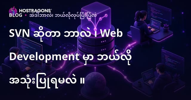 SVN ဆိုတာဘာလဲ။ Web Development ပေါ်မှာ မည်သို့ အသုံးပြုသင့်သလဲ?