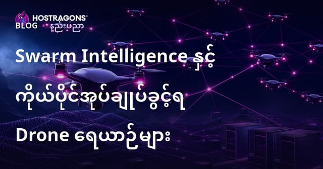 Swaṃ Intelligence နှင့် အလိုအလျောက် Drone များအဖွဲ့ စုစည်းစနစ် (မြန်မာနိုင်ငံအလုပ်လုပ်မည့် ထူးခြားလှုပ်ရှားမှုများ)