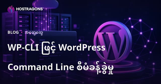WP-CLI နဲ့ WordPress ကို Command Line မှ အသုံးပြု စည်းစနစ်စိတ်နာ