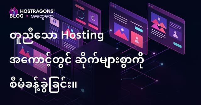 တစ်ခုတည်းသော Hosting Account ဖြင့် မျိုးစုံ Website များ စနစ်တကျ စီမံခန့်ခွဲနည်း လေ့လာမှု