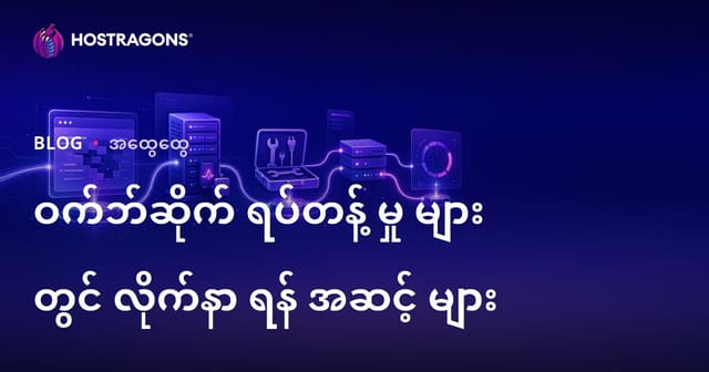 ဝက်ဘ်ဆိုဒ် မရောက်နိုင်သည့်အချိန်တွင် လုပ်ဆောင်သင့်သည့် အရေးပေါ်အဆင့်များ