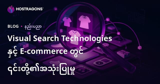 Visual Search Technologies နှင့် E-commerce တွင် ၎င်းတို့၏အသုံးပြုမှု