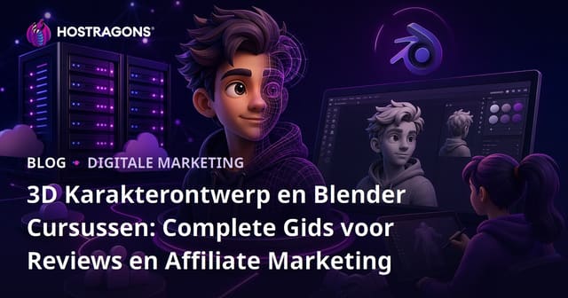 3D Karakterontwerp en Blender Cursussen: Complete Gids voor Reviews en Affiliate Marketing