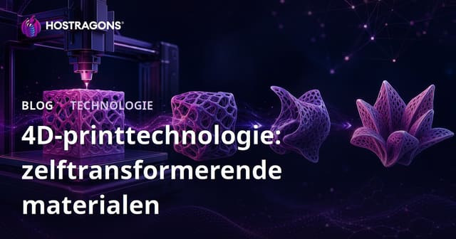 4D-printtechnologie: zelftransformerende materialen