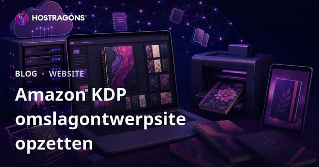 Een Website Opzetten voor Amazon KDP Notitieboek- en Agenda-omslagontwerpen
