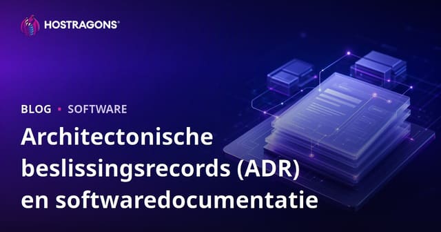 Architectonische beslissingsrecords (ADR) en softwaredocumentatie