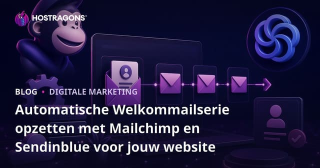 Automatische Welkommailserie opzetten met Mailchimp en Sendinblue voor jouw website