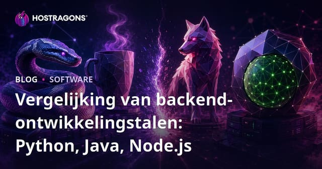 Vergelijking van backend-ontwikkelingstalen: Python, Java, Node.js