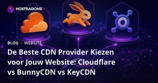 De Beste CDN Provider Kiezen voor Jouw Website: Cloudflare vs BunnyCDN vs KeyCDN