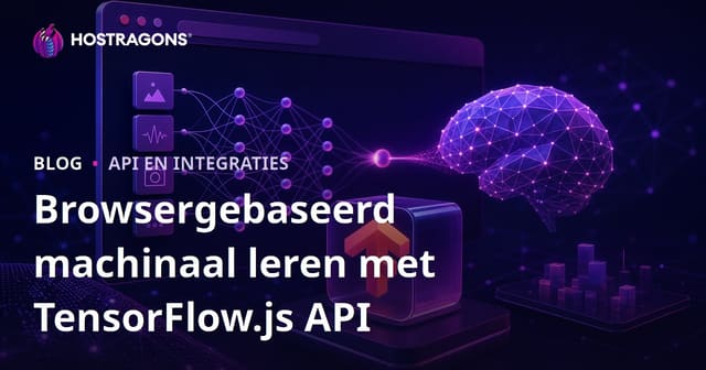 Browsergebaseerd machinaal leren met TensorFlow.js API