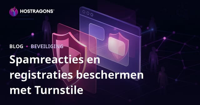 Cloudflare Turnstile gebruiken om uw website volledig te beschermen tegen spamreacties en valse registraties