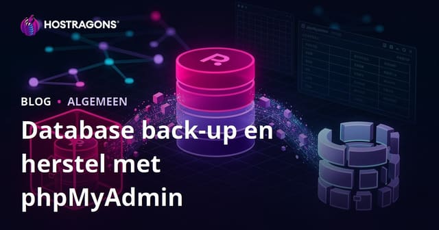 Database back-up en herstel met phpMyAdmin