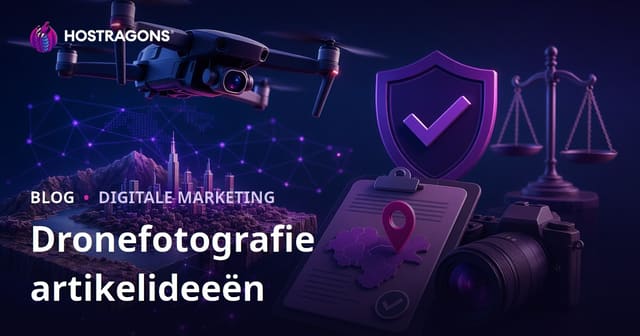 Drones en Luchtfotografie: SEO-artikelen die Verkeer Genereren en Vergunningsgidsen