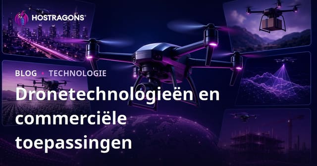Dronetechnologieën en commerciële toepassingen