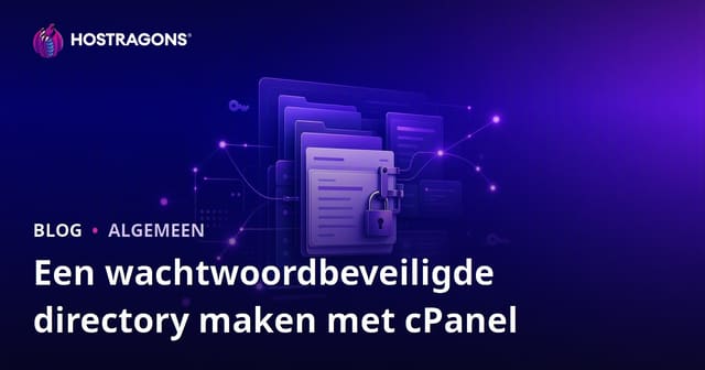 Beveiligde Mappen Aanmaken met cPanel: Een Stapsgewijze Handleiding