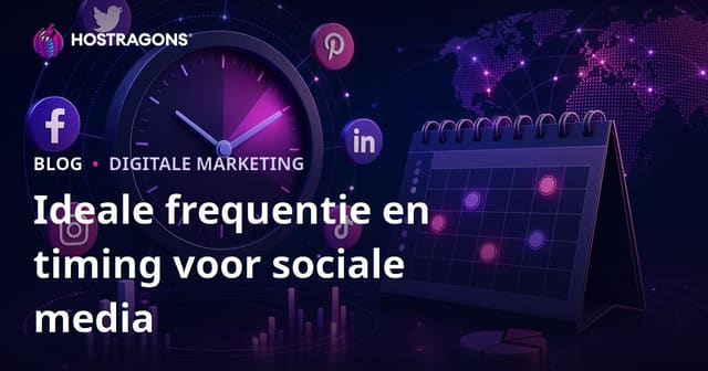 Ideale frequentie en timing voor sociale media