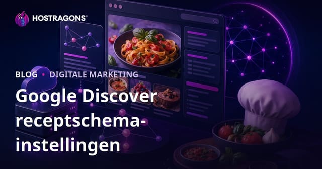 Google Discover gericht: Schema-instellingen voor kleine Nederlandse receptenwebsites