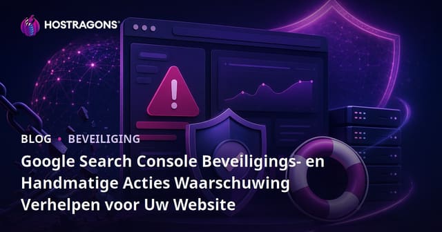 Google Search Console Beveiligings- en Handmatige Acties Waarschuwing Verhelpen voor Uw Website