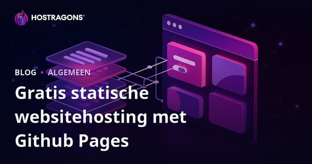 Gratis Statische Website Hosting met GitHub Pages