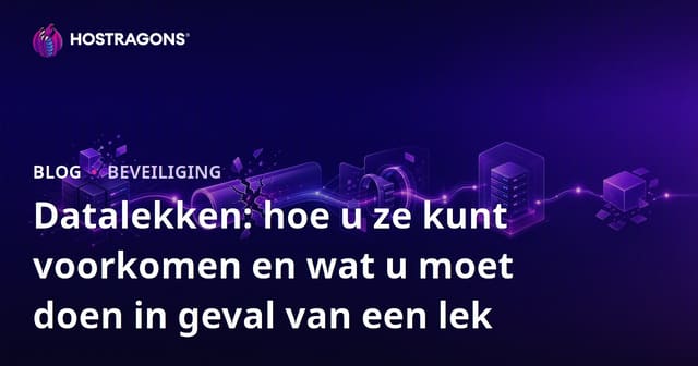 Datalekken: hoe u ze kunt voorkomen en wat u moet doen in geval van een lek