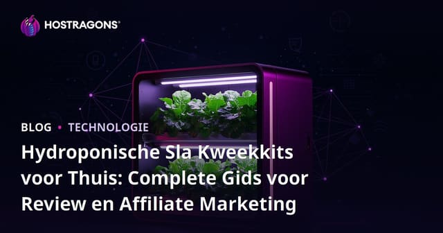 Hydroponische Sla Kweekkits voor Thuis: Complete Gids voor Review en Affiliate Marketing