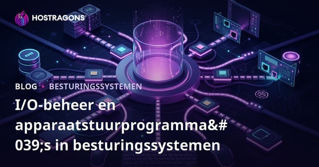 I/O-beheer en apparaatstuurprogramma's in besturingssystemen