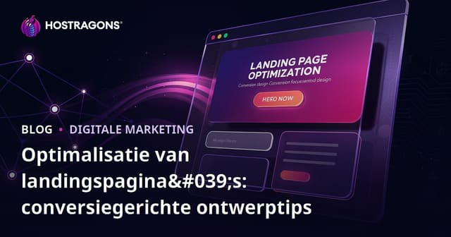Optimalisatie van landingspagina's: conversiegerichte ontwerptips