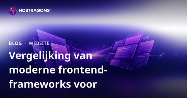 Vergelijking van Moderne Frontend Frameworks