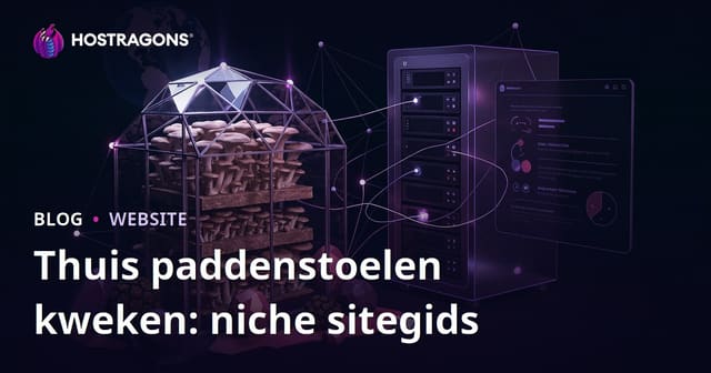 Niche Website Over Maanteelt Thuis: Oesterzwammen & Truffels