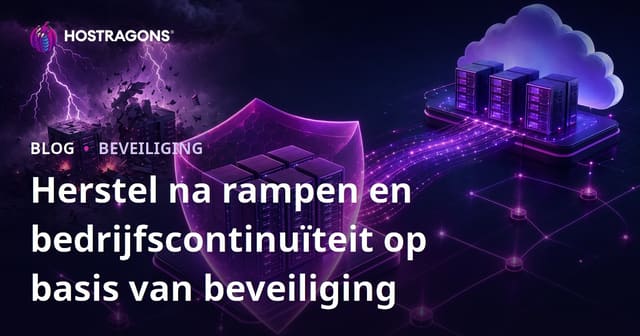 Beveiligingsgericht Herstel na Calamiteiten en Bedrijfscontinuïteit