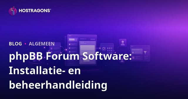 phpBB Forum Software: Installatie- en beheerhandleiding