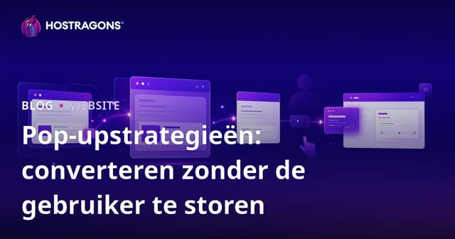 Pop-upstrategieën: converteren zonder de gebruiker te storen