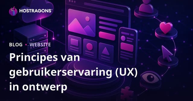 Principes van gebruikerservaring (UX) in ontwerp