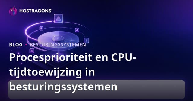 Procesprioriteit en CPU-tijdtoewijzing in besturingssystemen