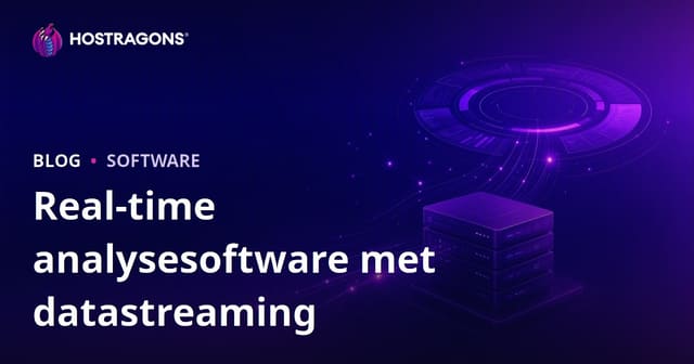 Real-time analysesoftware met datastreaming