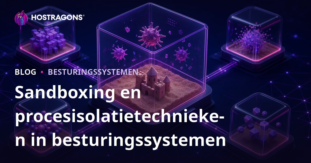 Sandboxing en procesisolatietechnieken in besturingssystemen
