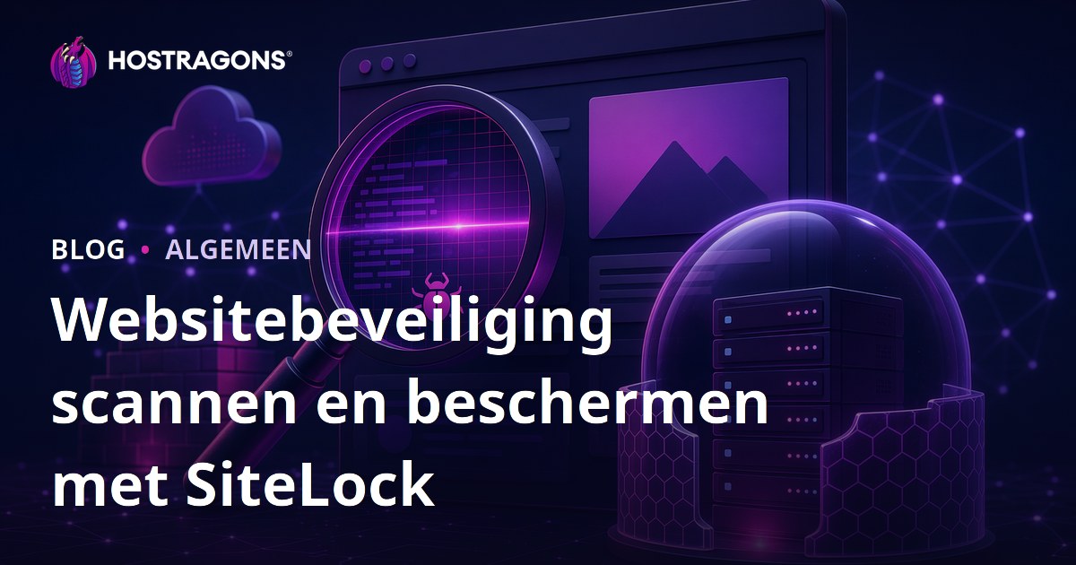 Website-beveiligingsscan en bescherming met SiteLock